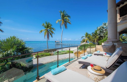 South Sound House | Castillo Caribe: Ultra-Luxe Estate w/Pool Grotto, Tennis & Pickle Ball Courts + Home Spa & Gym