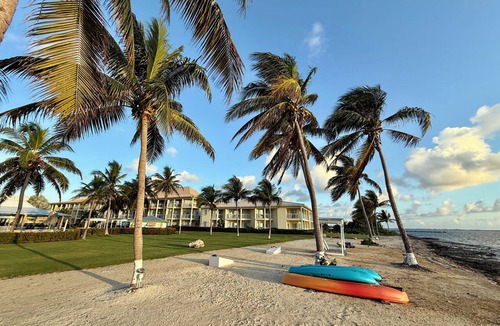 Crystal Harbour Apartment | Pool View Studio for 4, 2 Miles from Seven Mile Beach & Resort Pickleball
