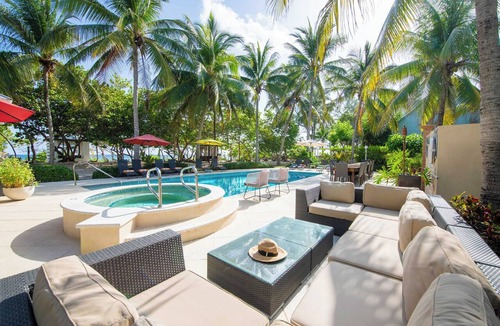 West Bay House | Sea Orchard Retreat: Micro-Resort Near 7Mile Beach w/Private Pool & Hot Tub