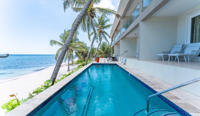 Lovely Beach Front Villa #2 in Grand Cayman