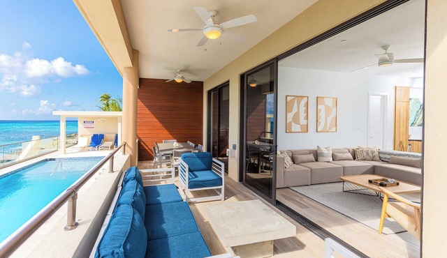 SeaDreams 1: Oceanfront Condos w/Pool, Hot Tub, & Rooftop Patio in West Bay