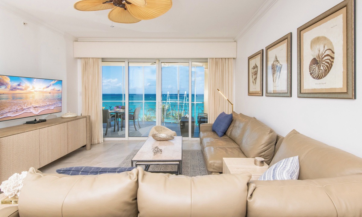 Seven Mile Beach Villa | Villa 28, Newly renovated, Oceanfront, fifth floor 3 bedroom, 3 bathroom