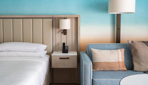 King Room with Partial Ocean View and Balcony
