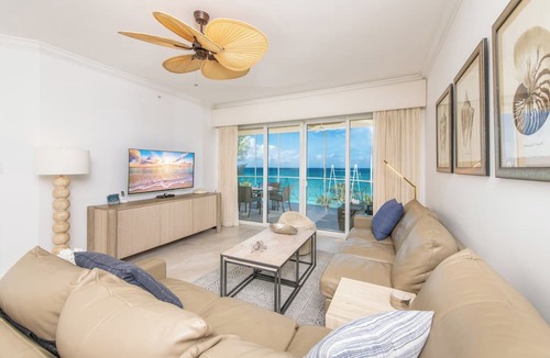 Seven Mile Beach Villa | Villa 28, Newly renovated, Oceanfront, fifth floor 3 bedroom, 3 bathroom